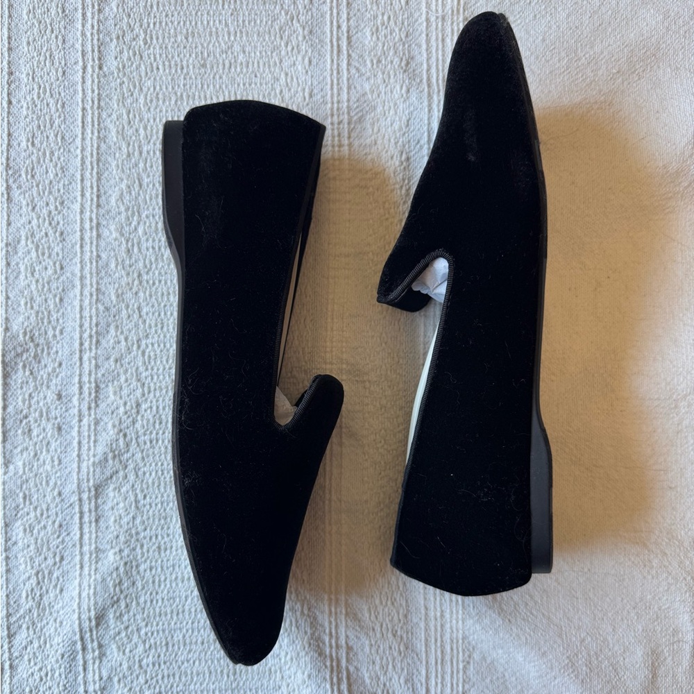 Birdies The Starling loafers size 9 black velvet - Picture 5 of 8